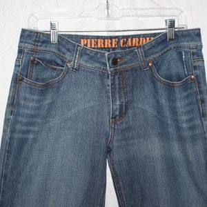 Pierre Cardin Cropped Medium Wash Denim. Sz. 8